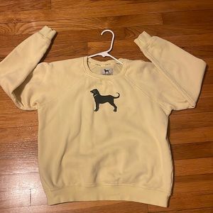 Black Dog yellow crew neck